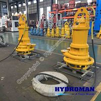 Pompa Submersible Pengaduk Lumpur Hydroman Sand Devil untuk Kolam Pencuci Pasir dan Kerikil
