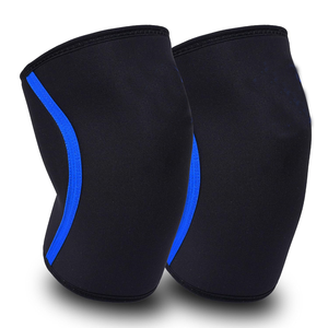 Manchons de compression unisexe en Spandex et Nylon pour le genou, avec logo personnalisé, respirants, anti-UV, séchage rapide, protection sportive - Product Image 1