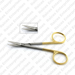 กรรไกรตัดไอริสสีสเตนเลสสตีลน้ำหนักเบาแบบมืออาชีพใช้งานง่ายเครื่องมือทางการแพทย์สำหรับการตกแต่งผ่าตัด - Product Image 1