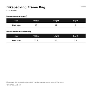 Bolsa de cuadro para bicicleta, Ripstop, sublimada, con bolsillos con cremallera, logotipo personalizado, OEM, venta al por mayor - Product Image 6
