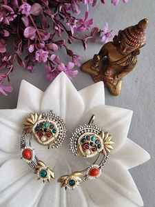 Pendientes Elegantes de Diseño con Circonitas Brillantes para Bodas, Compromisos, Fiestas, Accesorio de Moda Principalmente - Product Image 5