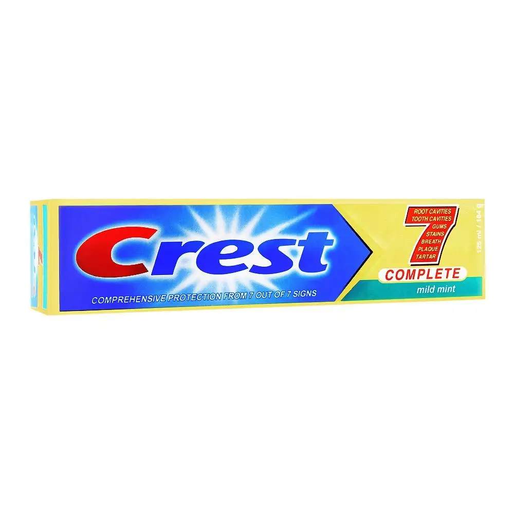 Kualitas Terbaik Crest lengkap mild mint flvr dalam Harga terbaik tersedia untuk pesanan massal crest 3d pasta gigi putih radiant mint
