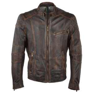 Chaqueta de cuero de motorista de mejor diseño para hombre, ropa informal personalizada, chaqueta de cuero de oveja de invierno - Product Image 1