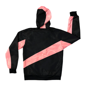 Ensemble de vêtements de sport d'été pour hommes Veste coupe-vent respirante avec col montant Short en toile de couleur unie-pour l'hiver - Product Image 4