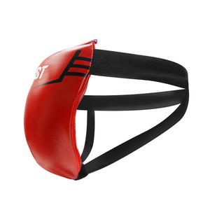 Professional Adult PU Leather Boxing <b>MMA</b> Sports <b>Groin</b> <b>Guard</b> Training Equipment Fight Training Design QST International BGG-0001 - Product Image 5