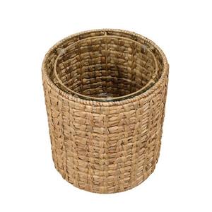 เก้าอี้ทรงกระบอกสานจากผักตบชวา โต๊ะข้างเรียบง่าย ดีไซน์ธรรมชาติ ขายส่งเฟอร์นิเจอร์เพื่อการตกแต่งบ้านอย่างยั่งยืน - Product Image 4