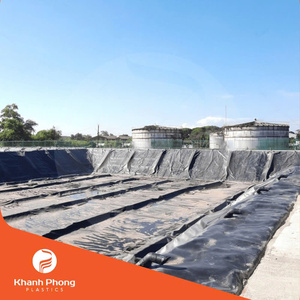 Wholesale <b>HDPE</b> Geomembrane For Wastewater Treatment Ponds With Proven Tensile Strength At Yield Machine Direction - Product Image 3