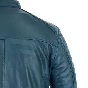 Chaqueta de cuero cálida de invierno informal para hombre Lona transpirable con estilo de calle precio razonable - Product Image 6