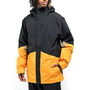 Chaqueta de snowboard de gran tamaño para hombre multifuncional con pantalones de tela de poliéster estampados con cremallera totalmente personalizados 2025 - Product Image 5