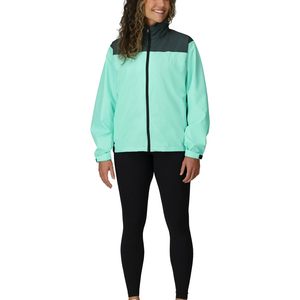 เสื้อแจ็คเก็ตกันลมกันน้ำแบบ unisex น้ำหนักเบา มีฮู้ด ออกแบบมาสำหรับกีฬากลางแจ้งและการเดินทาง - Product Image 2