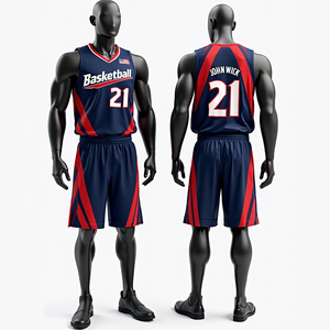 Uniformes de basket-ball sur mesure vêtements de sport pour hommes sublimés RTS séchage rapide respirant uniformes de basket-ball de haute qualité - Product Image 1