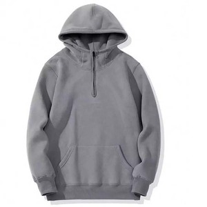 2025 venta al por mayor pulóver sudaderas con capucha para hombre sudaderas de manga larga de algodón polar básico Sudadera con capucha técnicas bordadas de alta calidad - Product Image 3