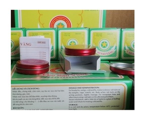 Produit phare : Baume aromatique Cao Sao Vang 100% véritable étoile d'or du Vietnam - Product Image 1