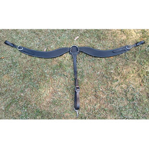 Collier de poitrine de cheval en cuir de vachette léger de qualité supérieure réglable pour selle occidentale saisonnière avec des designs tendance - Product Image 5