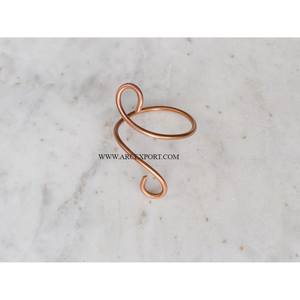 Porte-serviettes de table en métal unique, accessoire de table pour la maison, les mariages, les fêtes, les restaurants, les tables à manger, fournitures pour anneaux de papier de soie - Product Image 6