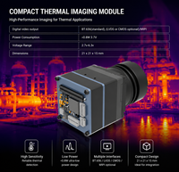 Module de caméra thermique 640x512 V21 12um 50Hz à noyau infrarouge non refroidi pour intégration industrielle et drones FPV