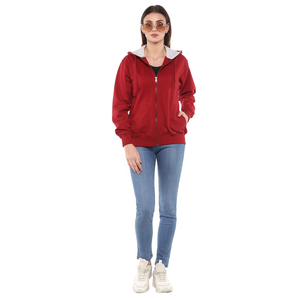 Haute qualité femmes fermeture éclair sweats à capuche Slim Fit polaire Streetwear grande taille respirant grande taille vêtements d'hiver
Sweats à capuche zippés - Product Image 4