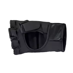 Wholesale Premium Quality Professional MMA Leather Gloves Adjustable Wrist <b>Strap</b> Lace-up Closure Customizable for Adult Training - Product Image 4
