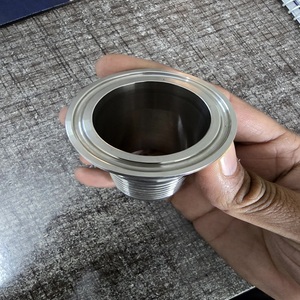 Abrazadera de Acoplamiento Rápido de Acero Inoxidable 304 316, Conexión de Férula, Férula de Soldadura Tri-Clamp - Product Image 1