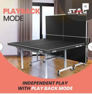 Table de tennis de table professionnelle pleine grandeur, étanche, pour l'extérieur, idéale pour les écoles et les clubs - Product Image 4