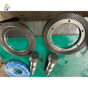 מפעל שקע מותאם אישית ספק המוצר ציוד pinion גלגל כתר ספירלה שפוע הילוך - Product Image 2