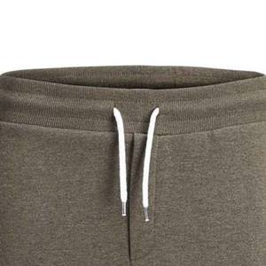 Pantalones cortos de gimnasio de algodón de peso pesado para hombre al por mayor pantalones cortos deportivos de lana transpirables de secado rápido tela de lona de cintura alta - Product Image 2