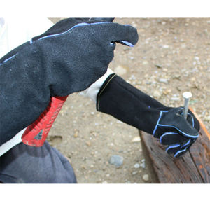 ถุงมือเชื่อมหนังวัวแยก2025ใหม่ถุงมือทำงานสำหรับฤดูหนาวทำจากหนังวัวแห้งเร็วแบบสั่งทำ - Product Image 5