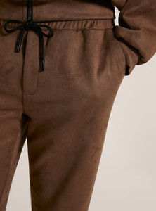 Pantalones chinos ajustados de alta calidad de fábrica para hombre, pantalones de chándal de algodón informales con cordón a bajo precio, estilo Cargo - Product Image 3