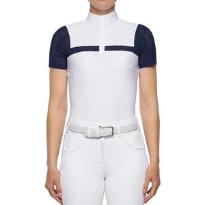 2024 mujeres deportes al aire libre y camisetas equitación capa Base manga larga rider Show camisas superventas Show camisa - Product Image 4