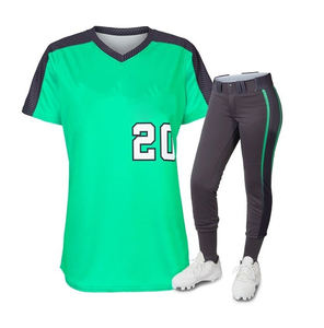 ชุดเครื่องแบบเล่นเบสบอลซอฟต์บอล100% ชุดเบสบอลผ้าโพลีเอสเตอร์สินค้ามาใหม่ - Product Image 1