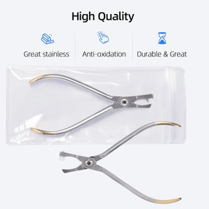 คีมตัดปลายสุดตามหลักสรีรศาสตร์เครื่องมือทางทันตกรรมทำจากสเตนเลสสตีลสำหรับการจัดฟันแข็งนุ่ม - Product Image 3