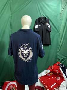 MASONIC REGALIA CUSTOM DERNIER STYLE POLO T-SHIRTS BLEU T-SHIRTS - Product Image 5