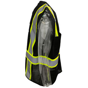 เสื้อกั๊กสะท้อนแสงแบบมองเห็นได้ชัดเจนพร้อมโลโก้ที่สามารถปรับแต่งได้ เสื้อกั๊กนิรภัยแบบสะท้อนแสง - Product Image 3