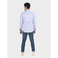 Unze London Streetwear Jeans en denim de coton coupe slim à jambe droite, grandes tailles, basse taille, couleur unie, clair ou foncé, tricoté, sans imprimé, Automne/Hiver
