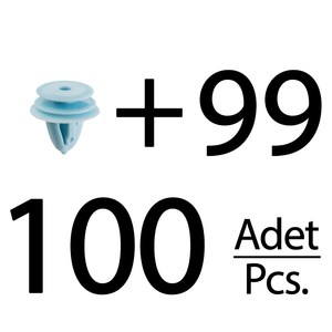 <b>Door</b> <b>Trim</b> Clips for Hyundai, Kia - 100 Pieces - Product Image 1