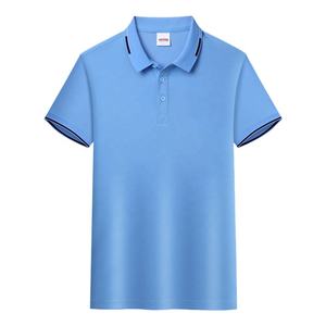 2024 verano moda alta calidad Algodón transpirable impreso hombres Casual para Polo de talla grande negocios Casual Camiseta de punto - Product Image 2