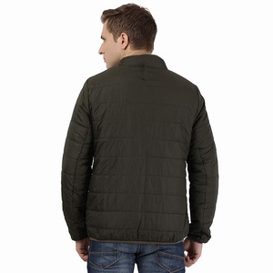 Chaqueta acolchada de manga larga Vintage para hombre, estilo Hip Hop cálido con cremallera completa, Abrigo acolchado de lona con capucha y a prueba de viento de talla grande - Product Image 2