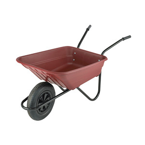 รถสาลี่น้ำหนักเบาแต่แข็งแรงออกแบบมาสำหรับใช้ในครัวเรือนด้วยวัสดุกันสนิมและด้ามจับกันลื่น - Product Image 4