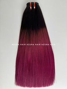 Lots de Cheveux Humains Bruts 100% Vietnamiens en Gros, Lisses et Soyeux, Double Trame, Tissage à la Machine, Extensions de Cheveux Roux Naturels - Product Image 6