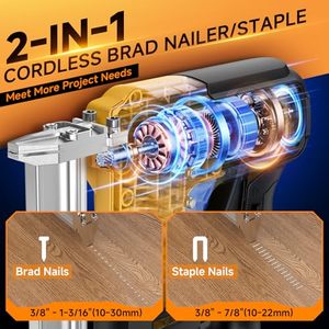 <span class=keywords><strong>Cloueuse</strong></span> électrique sans fil industrielle 2 en 1, <span class=keywords><strong>cloueuse</strong></span> manuelle portable <span class=keywords><strong>pour</strong></span> béton, <span class=keywords><strong>cloueuse</strong></span> <span class=keywords><strong>pour</strong></span> charpente en bois, <span class=keywords><strong>agrafeuse</strong></span> - Product Image 2