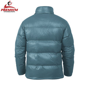 Extérieur chaud personnalisé coupe-vent imperméable bulle veste vêtements de travail matelassé doudoune hiver hommes - Product Image 2