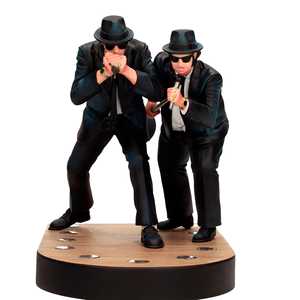 Ensemble de figurines PVC Jake & Elwood des Blues Brothers, inspiré de l'animation japonaise, pour collection et décoration intérieure - Product Image 2