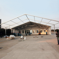 Tente de réception extérieure en aluminium et PVC certifiée CE, ignifuge et résistante au vent, 3x3, 5x5, 6x6, pour fêtes, mariages et événements