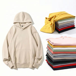 Wholesale Men Winter Heavyweight French Terry Cotton No Drawstring Eco-Friendly Puff Printed Oversized <b>Personalized</b> LOGO Print - Product Image 1