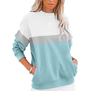 Mujeres Sudaderas Casual Invierno Desgaste Manga Larga Cuello Redondo Sudaderas - Product Image 1