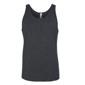 BELLA + ผ้าใบ Heather CVC ถัง - 3480CVC สําคัญ Unisex Heather CVC ถังอเนกประสงค์สบายระบายอากาศเสื้อกล้าม - Product Image 1