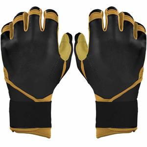 Gants de baseball de softball respirants à manchette longue Gants de baseball personnalisés Gants en cuir de vente chaude - Product Image 6