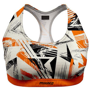 Moda entrenamiento Tops mujeres gimnasio entrenamiento poliéster Scrunch Fitness ropa activa Etiqueta Privada deportes sujetador gimnasio Yoga sujetadores - Product Image 4