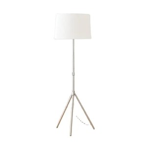 Lámpara de pie plateada de calidad superior, lámpara de sofá para sala de estar, luz de estudio minimalista moderna para dormitorio, diseñador de lujo hecho en India 2025 - Product Image 1