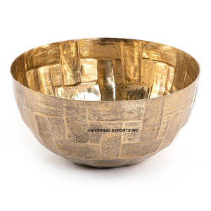 Tazón de Chocolate de Metal con Acabado Dorado, Diseño Personalizado, Hecho a Mano, Tazón de Dulces Clásico, Elegante y de Lujo - Product Image 3